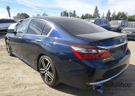 2017 Honda Accord Sport from USA, damaged, VIN 1HGCR2F53HA046768